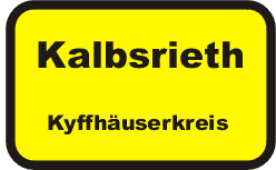 Hier geht es nach Kalbsrieth